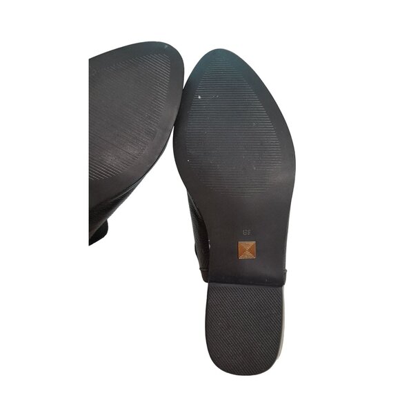 Lularoe Mob Wife Bratz Leopard Print Pointed Toe Slip On Mules Size 8B - Picture 6 of 7